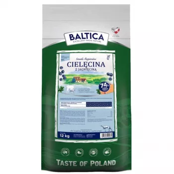 BALTICA regional flavours Medium and large breeds Kalb mit Lamm - Trockenfutter - 12kg