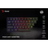 Mechanische Gaming-Tastatur SAVIO SchwarzOUT X2 BROWN 61-Tasten 60% USB QWERTY RGB Outemu Brown