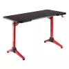 Gaming-Tisch MACLEAN RS163 RGB LED, große Arbeitsfläche, max. Belastung 100 kg, max. Höhe 760 mm