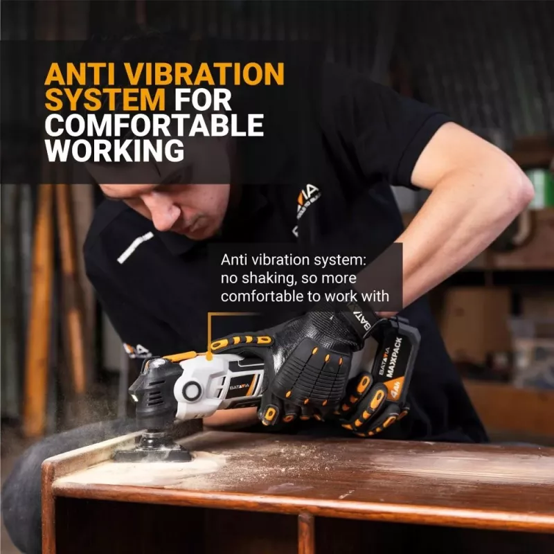 Batavia B.V. | 18V Akku-Antivibrations-Multitool - Ohne Akku und Ladegerät