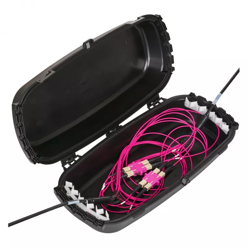 Outdoor-Box IP54 klappbar schwarz 32x22x13cm