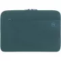 Sleeve-Hülle Tucano Top 14 Zoll 35,6 cm Petrol Monochromatisch