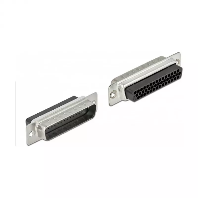D-Sub HD 44-polig Crimp-Stecker auf 2 x RJ45-Buchse DeLOCK 66835