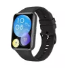 Silikonarmband FIXED für Huawei Watch Fit 2 – Schwarz, Ersatzband weich flexibel