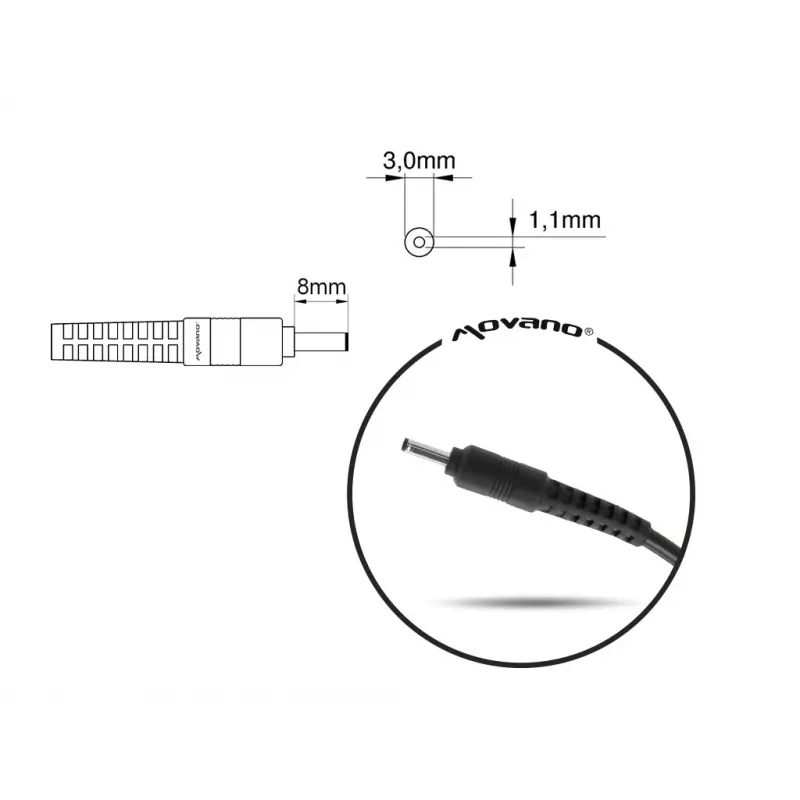 Netzteil MITSU ZM/ACE19342C 19V 3.42A für kompatible Laptops