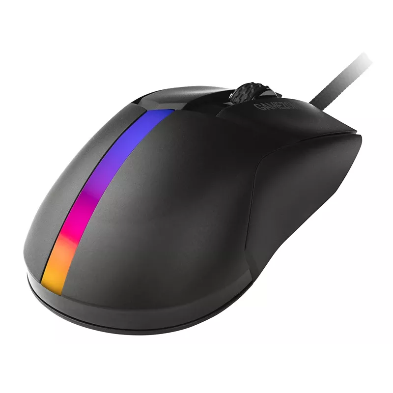 Maus Tracer 47416 Gamezone Cool Schwarz RGB USB