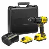 Brushless Drill Driver 18V FATMAX V20 2x2.0Ah Case