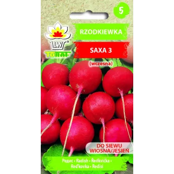 Saxa 3 Radieschensamen, 10g Gemüsesamen-Packung