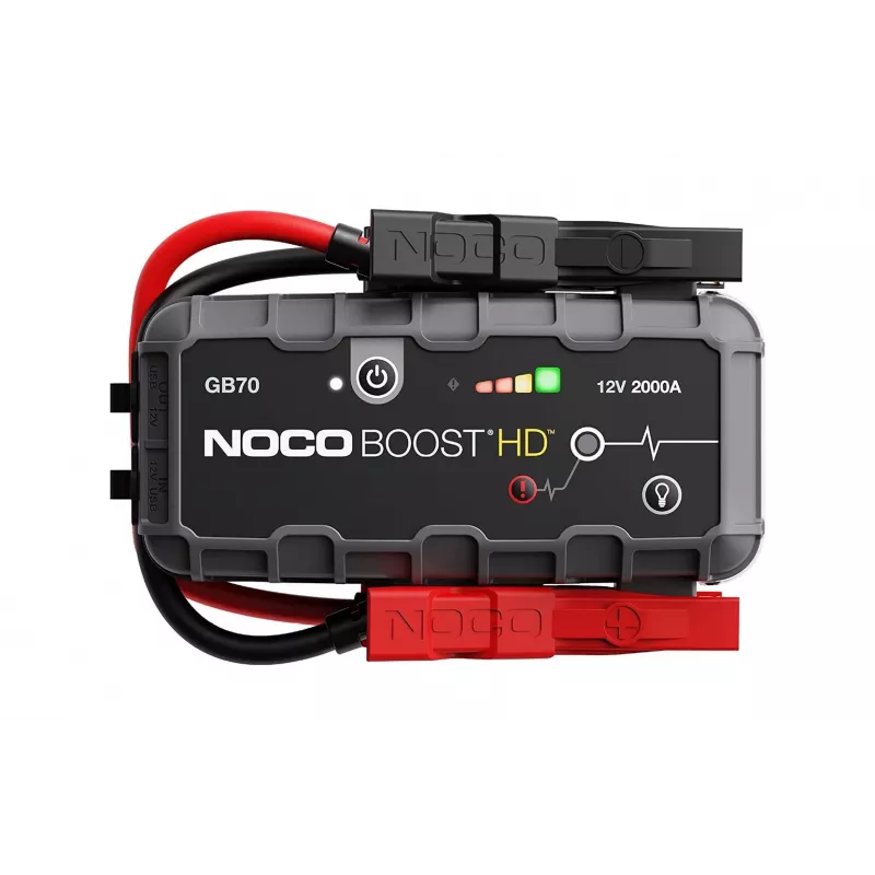 NOCO GB70 Boost 12V 2000A Jump Starter Starthilfe mit integriertem 12V/USB-Akku