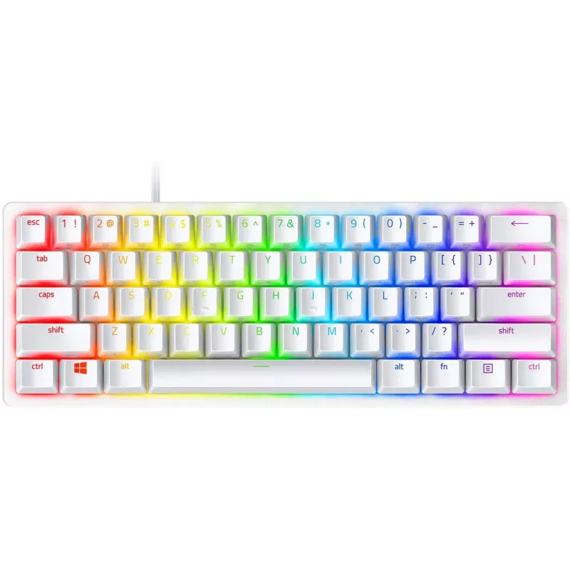 RAZER Huntsman Mini - Mercury Edition - Purple Switch - US-Layout Tastatur