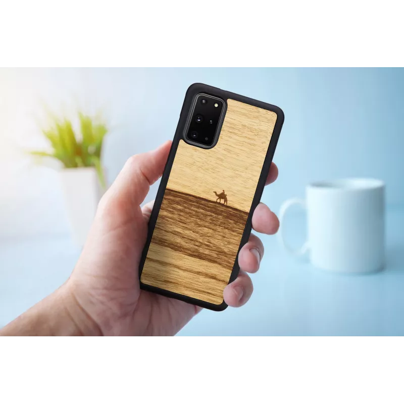 Smartphone-Hülle Man and Wood Galaxy S20+ Terra Schwarz Schutzabdeckung für Samsung Galaxy S20+