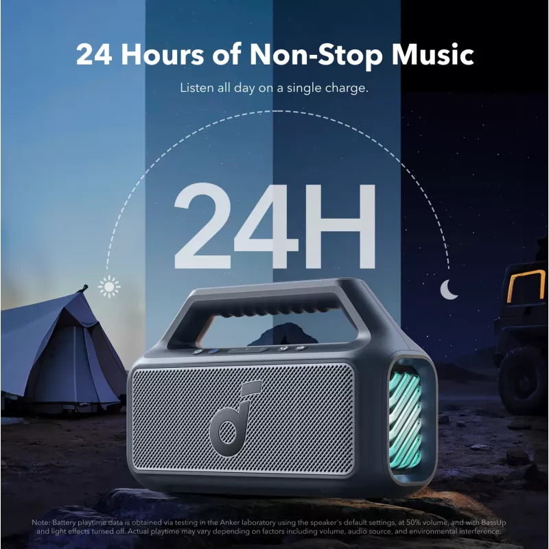 Soundcore Boom 2 Lautsprecher blau