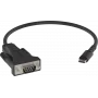 Vision Professional - Sirius-Adapter - 24-polig USB-C (M) auf DB-9 (M) - schwarz