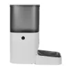 GreenBlue GB393 Automatischer Futterspender für Haustiere, 6 l, USB 5V/1A, Weiß