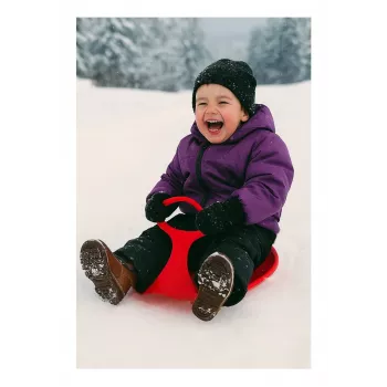 Sled Jamara Snow Play Snow Glider rot — Kunststoff, 570×380×30 mm