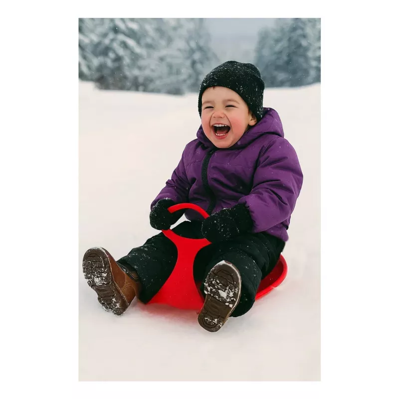 Sled Jamara Snow Play Snow Glider rot — Kunststoff, 570×380×30 mm