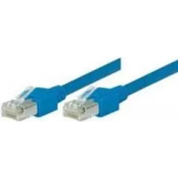 Tecline 71903B Ethernet-Patchkabel Blau