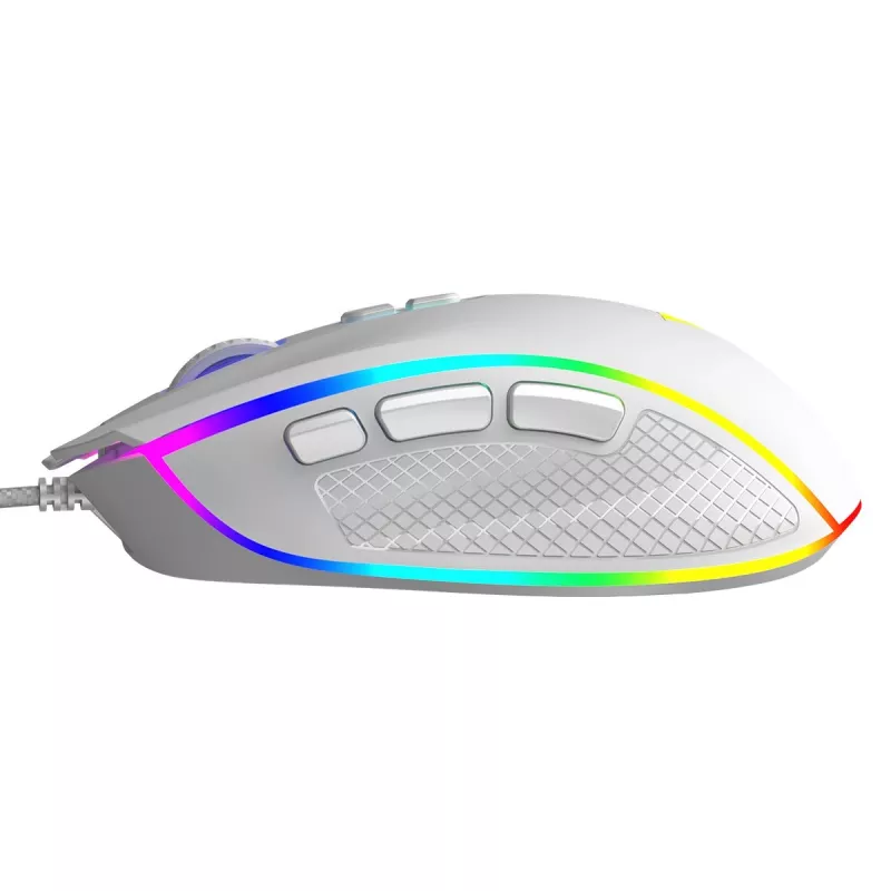 Kabelgebundene optische Maus MODECOM Volcano Veles (weiß) — Modell M-MC-VELES-200