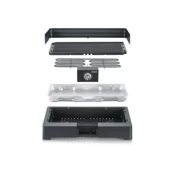 Severin PG8567 Barbecue & Grill Tisch Elektrisch Schwarz 2200 W (PG8567)