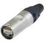 Neutrik NE8MX6-T Wire Connector RJ-45 Aluminium - Schwarz (NE8MX6-T)