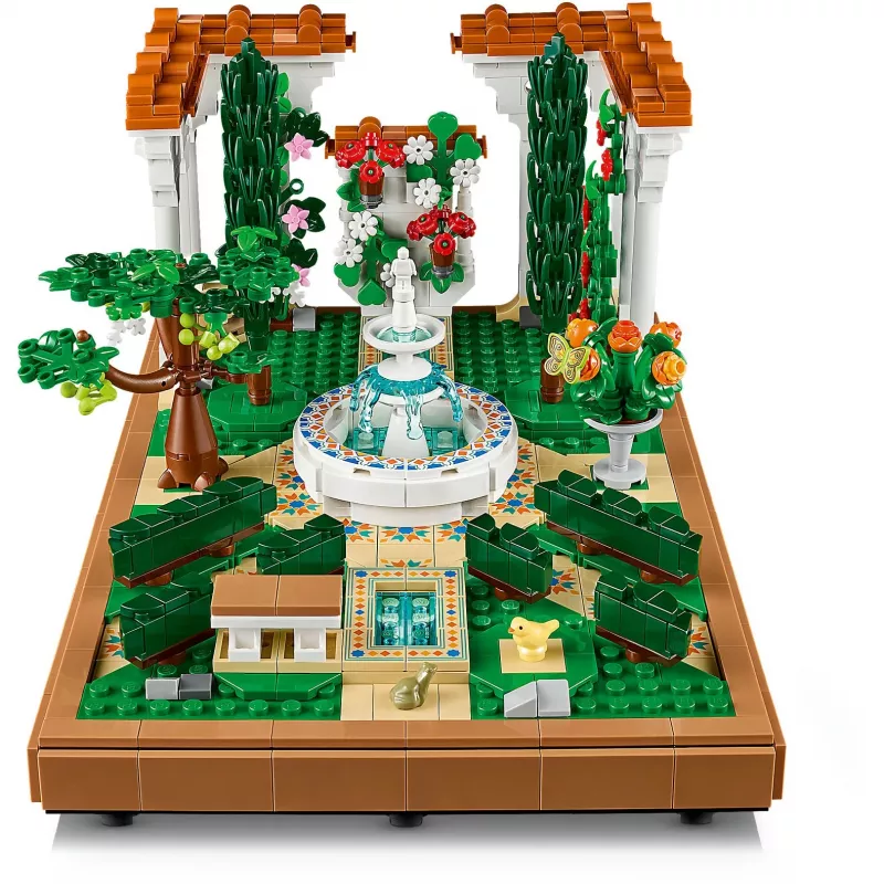 LEGO ICONS 10359 Springbrunnen-Garten