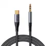 Audiokabel Joyroom SY-A07 3,5 mm auf USB-C, 1,2 m, schwarz