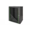 DIGITUS Dynamic Basic DN-19 16-U-EC-SW - Schrank - Netzwerkschrank - geeignet für Wandmontage - RAL 9005 - 16U - 48,3 cm (19 inch)