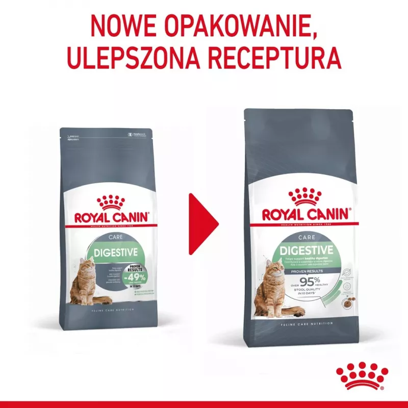 Royal Canin Digestive Care Adult Trockenfutter für Katzen, 10 kg, Fisch, Geflügel, Reis, Gemüse