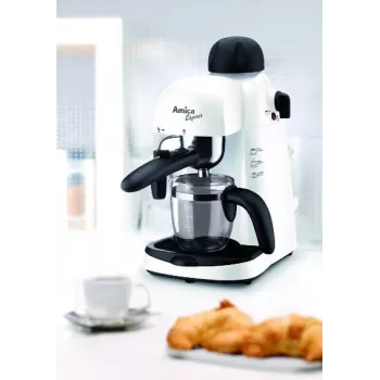 Espressomaschine weiß-schwarz CD1011