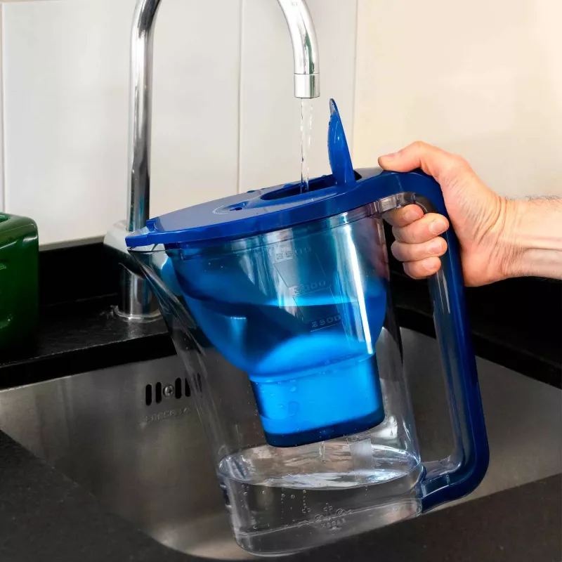 Tischwasserfilter JATA HJAR1003 3,5 L blau transparent