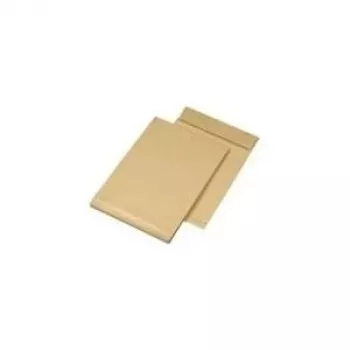 Falt-Versandtasche MAILmedia B4 natronbraun 150 g/m² mit Klebeverschluss, ohne Fenster
