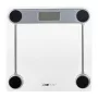 Elektronische Personenwaage CLATRONIC PW 3368 — max. 150 kg, Genauigkeit 100 g, Glasplattform