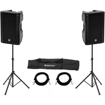 Aktives Lautsprecherset Omnitronic XKB-215A — 2×15-Zoll-Treiber, 2000W Spitze