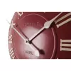 NeXtime klok 3083ro London Roman, Ø34.5 cm, Wanduhr, Rot/Weiß
