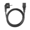 Stromkabel 1,8 m IEC C13 VDE