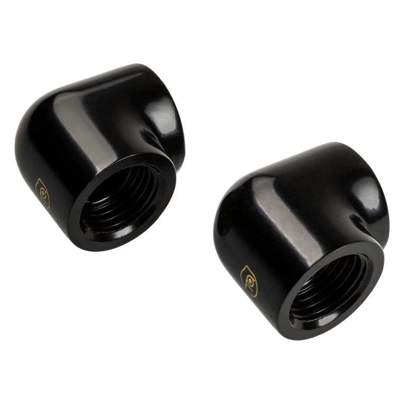 Adapter 90° G1/4 Zoll Innengewinde auf G1/4 Zoll Innengewinde, BitsPower Touchaqua TA-90DIA-GB