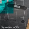 Badezimmerwaage Salter 9208 BK3R Kompakt-Glaswaage Elektronisch