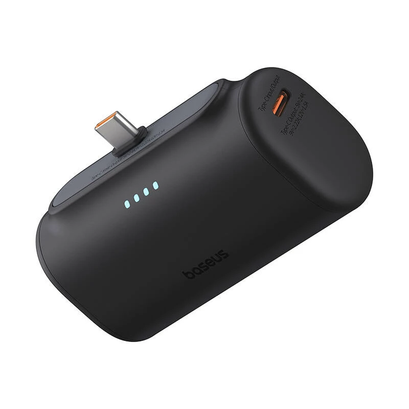 Baseus Compact P10068306113-00 Lithium-Ionen Powerbank 5000 mAh Schwarz