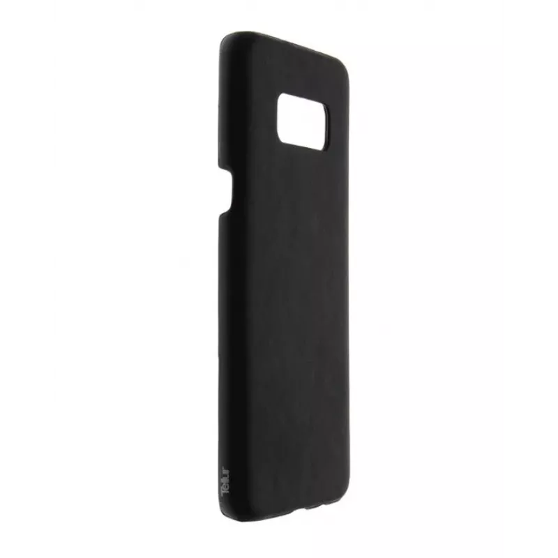 Handyhülle Tellur Cover schlank für Samsung Galaxy S8 Plus — schwarz, schlanke Schutzhülle