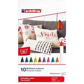 Edding 4600 Mehrfarben-Marker 10 Stk. Schreibfarben Mehrfarbig