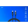 Savio USB-C - USB-C-Kabel CL-174 1m schwarz USB 3.2 Gen 1