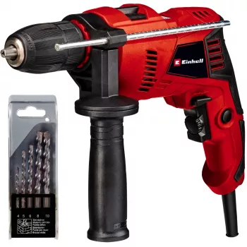 Schlagbohrmaschine TE-ID 500 E (Rot/Schwarz, 550 Watt)