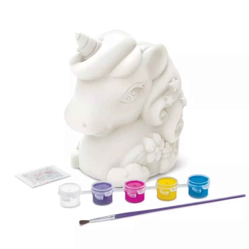 4M - Kidzmaker Glitzer-Einhorn-Spardose