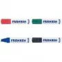 Whiteboard-Marker Franken Z1910 03 — blau, nachfüllbar, Keilspitze 4–12 mm