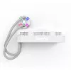 Zalman Reserator5 Z24 ARGB White CPU-Flüssigkeitskühler 240-mm-Radiator 2 x 120 mm Lüfter