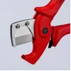 Knipex 90 25 185 - Rohrschneider - Edelstahl - Kunststoff - Rot - 1,2 cm - 18,5 cm (90 25 185)