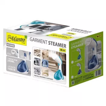 Dampfbürste Maestro MR-355-AQUAMARINE 1500W Hand-Dampfbürste, vertikales Dampfen