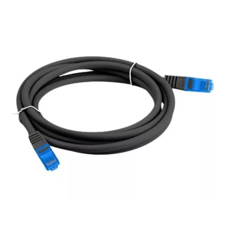 LANBERG PATCHCORD S/FTP CAT.6A 2M SCHWARZ LSZH