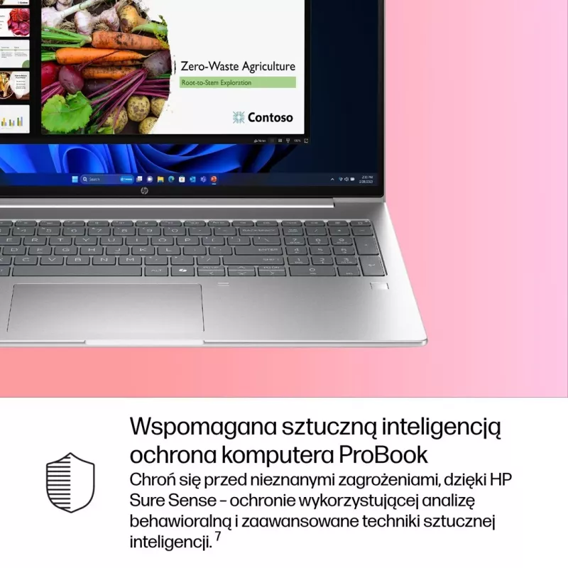 HP ProBook 4 G1i Ultra 7 255U 16.0WUXGA IPS 300nits AG 24GB DDR5 5600 SSD512 Arc Cam1080p 56Wh W11Pro Pike Silber 3Y OnSite