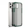 Stoßfeste Schutzhülle Devia für iPhone 12 Pro Max, grün